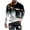 Black, variant on JURANMO Mens Muscle Fit T-shirt Fashion 3D Printed Long Sleeve Tops Big and Tall Crewneck Pullover Athletic Tees Black S