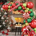 thumbnail image 5 of Globos de Navidad, Globos de Santa Claus para la guirnalda de globos de Navidad, Decoraciones de fiesta de Navidad, 5 of 5