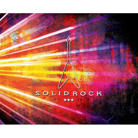 Solid Rock: The book of guitar gods - with K.K. Downing, (Hardcover)