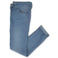 thumbnail image 3 of Cookie's Brand Girls' Cuffed Jeans - hunter wash, 14, 3 of 4