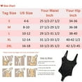 thumbnail image 3 of Tummy Control Shapewear Thong Bodysuit for Women Open Bust Body Shaper Waist Trainer Bodysuit Body Briefer, 3 of 8