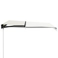 thumbnail image 2 of vidaXL Manual Retractable Awning with LED 300x250 cm Cream, 2 of 5