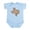 Sky Blue, variant on CafePress - Made In Texas Infant Bodysuit - Baby Light Bodysuit, Size Newborn - 24 Months