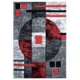 thumbnail image 1 of Tapis Rectangulaire Bristol Epsilon Rouge 2 Pi 7 Po x 4 Pi 2 Po, 1 of 1