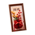 thumbnail image 4 of simhoa New Year Decorative Painting Tabletop and Wall Hanging for Home Shelf Mantel style C, 4 of 8