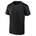 thumbnail image 2 of Men's Black Carolina Panthers Full Range T-Shirt, 2 of 3