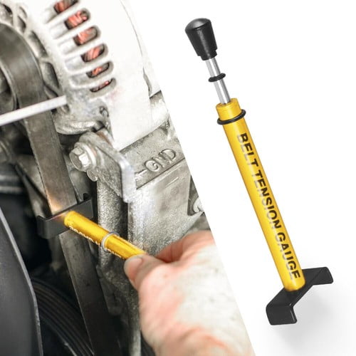 Belt Tension Gauge Universal Easy to Read Hand Tools 10 Lbs Specification Gold