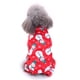 thumbnail image 3 of Pijamas navideños para perros, ropa de invierno para mascotas, pijamas navideños para gatos, monos para perros pequeños, abrigos, ropa de dormir cálida para chihuahuas y pomerani, 3 of 5