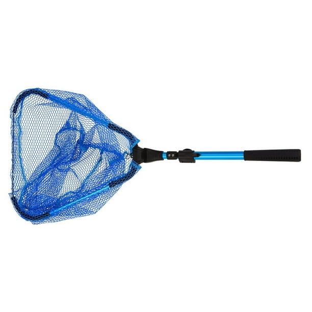 2 Section Collapsible Fishing Net Telescoping Folding Fish Landing Net for  Fly Fishing Catch and Release