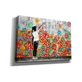 thumbnail image 2 of Epic Graffiti 'Flower Power' by DB Waterman, Canvas Wall Art, 26"x18", 2 of 3