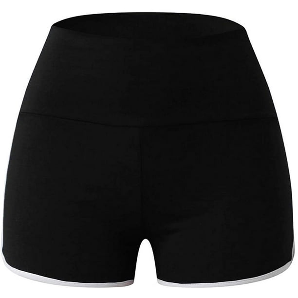 Gym Women'sSummer Hot Workout Fitness Shorts Scrunch Booty Yoga Pants  Middle/High Waist Butt Lifting Sports Leggings (Black, Small) at   Women's Clothing store