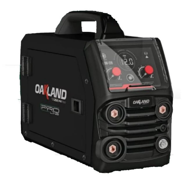 Soldadora Pro Inverter Microalámbre Oakland Mig-130ipro Color Negro