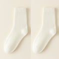 thumbnail image 2 of Womens Winter Socks, Warm Fleece Tube Socks for Cold Protection, 2 of 6