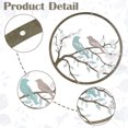 thumbnail image 6 of WSNIJFU Metal Bird Wall Decor Wall Sculpture Art Decorations Bird on Tree Branch Wall Decoration for Living Room Bedroom Dining Room Garden, 6 of 7