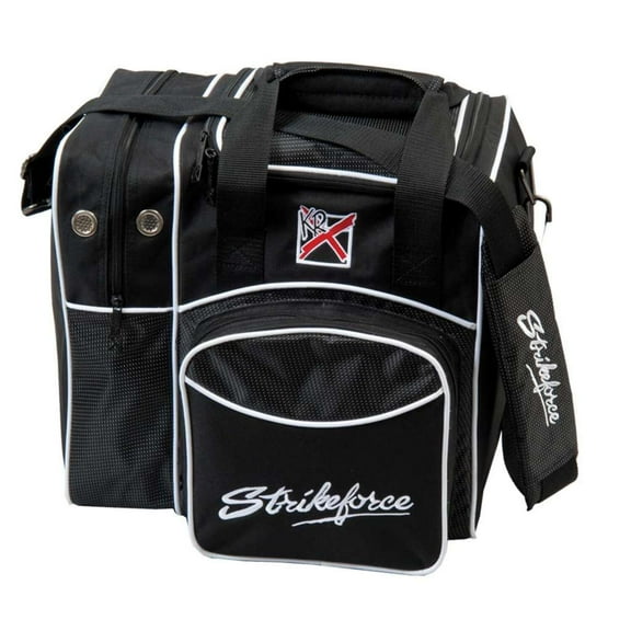 Bowlerstore Duckpin Deluxe Carry Bowling Bag- Multiple Colors | Holds up to 4 Duckpin Bowling Bags | Holds up to Size 14 shoes | Free Moxy Towel Included