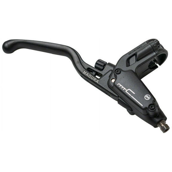 Magura MT C ABS Disc Brake Master Cylinder and Lever Assembly - 3-Finger, Right, Aluminum Blade, Black