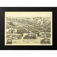 thumbnail image 2 of Fowler 24x18 Black Modern Framed Museum Art Print Titled - Wolfe City Texas - Fowler 1891, 2 of 5