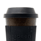 thumbnail image 2 of Termo Ecofriendly Ideen Con Agarradera y Tapa de Silicona Negro 300 ml, 2 of 3