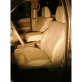 thumbnail image 3 of FD13 2004-2008 Ford F150 Super Crew Front and Back Seat Set. Front 40/20/40 Split Seat and Rear Solid Back 60/40 Split Bottom Bench in Taupe Leatherette, 3 of 4