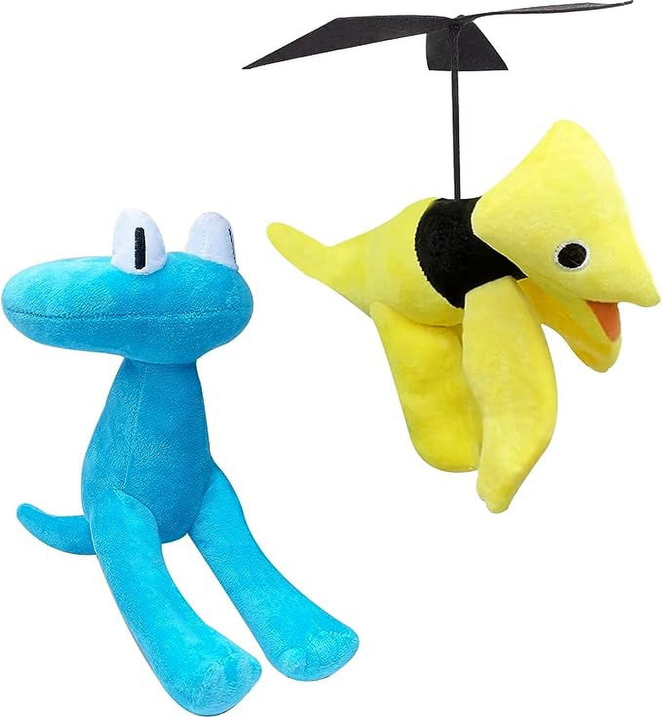 Rainbow Friends Plush, Cyan Plush, Lookies Plush, Yellow Rainbow Friends  Chapter