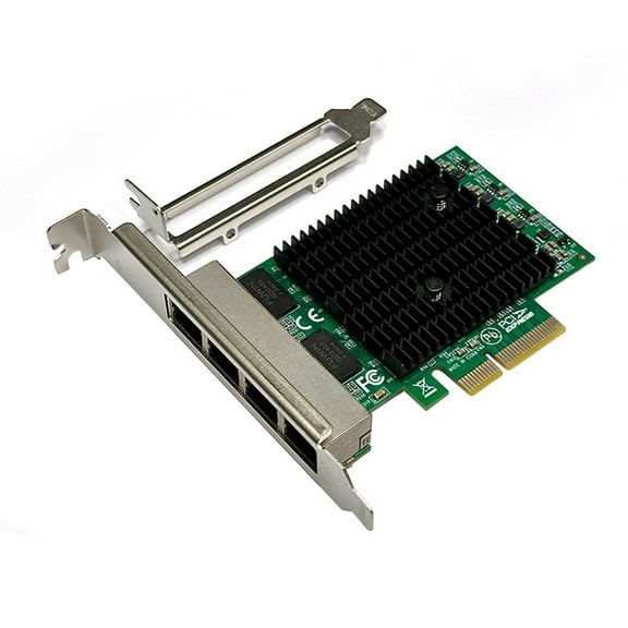 4 Port 2.5G PCIe Network Card 2.5 Gigabit Ethernet Adapter RTL8125BG PCI Express LAN for Desktop PC