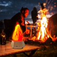thumbnail image 4 of Velas sin llama recargables por USB con llama parpadeante, luz de llama LED de 3 modos, 4 of 7