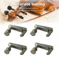 thumbnail image 3 of Violin Fine Tuner, Easy Installation 4Pcs Long Lasting Violin Adjuster Metal  For Musical Instrument, 3 of 7