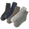 thumbnail image 4 of 5 uds calcetines de lana para mujer calcetines gruesos térmicos cálidos de invierno regalos para mujeres mamá pero también absorción del sudor, calidez y durabilidad, 4 of 5