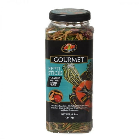 Zoo Med Gourmet Repti Sticks Floating Aquatic Turtle Food 8.5 oz