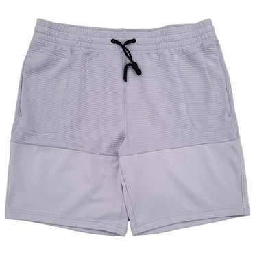 MSX By Michael Strahan Mens Lavender Premium Ultra Fleece Athletic Shorts 2X