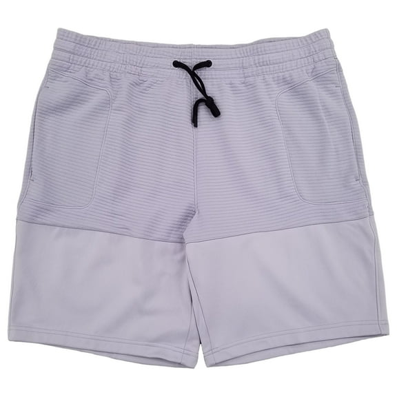 MSX By Michael Strahan Mens Lavender Premium Ultra Fleece Athletic Shorts 2X