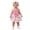 F169-Pink, variant on Toddler Baby Girl Clothes Infant Baby Girls First Birthday Outfit Sleeveless Romper With Glitter Tutu Skirt Photo Shoot Party Dress 9-12 Months