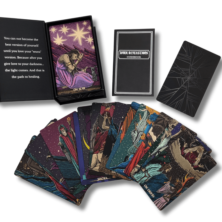 La Muci, Dark Reflections Tarot Shadow Work Cards Deck - Walmart.com
