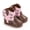 Pink, variant on Infant Western-style Boots, Non-slip Rubber Sole Crib Shoes with Hook-and-loop Strap Pink 11
