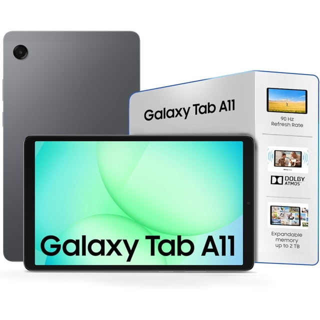 Samsung Galaxy Tab A11 LTE (2025) Wi-Fi + Cellular | 128GB + 8GB RAM - Brand New | 8.7” inch TFT LCD Display Tablet | International Version | SM-X135