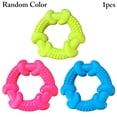 thumbnail image 2 of Dog Chewing Ring Toy Rubber Creative Bone Design Dog Teething Toy Puppy Chew Toy, 2 of 10
