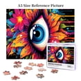 thumbnail image 6 of 500 PCS Eye Of Life - 500 Piece Vibrant Jigsaw Puzzle,Wonderful Imagination,Ideal For Relaxation And Family Fun,Modern Art Wooden Puzzle For Adults,Unique And Beautiful Design, 6 of 6