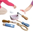thumbnail image 1 of 6Pcs Wooden Doctor Role Play Simulation Examination Tools for Party Children CUTICAT médico de juego de roles, 1 of 8