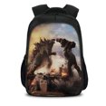 thumbnail image 1 of Godzilla Vs King Kong Satchel, Student Backpack, Godzilla Vs King Kong Backpack-HAPDEN, 1 of 3