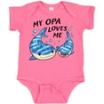 thumbnail image 3 of Inktastic My Opa Loves Me- whale shark Boys or Girls Baby Bodysuit, 3 of 5