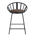 thumbnail image 7 of Acme Furniture Zudora Counter Height Chair (Set-2) in Synthetic Leather & Black Finish, 7 of 7