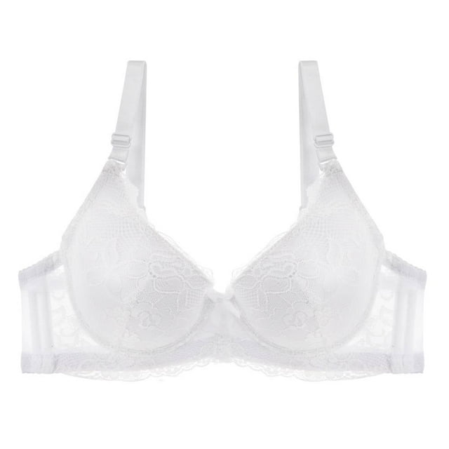 Brasier Carnival Encaje Flores Blanco Talla 40B