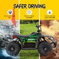 thumbnail image 5 of Arshin 36V Electric 4-Wheeler ATV - Twist-Grip Variable-Speed Acceleration Control, Hand-Operated Disc Brake,Age 13+, 5 of 6