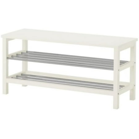 Ikea Bench with shoe storage, white