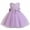 N02-Purple, variant on NAFUU Baby Girls Dresses Flower Girl Dress V Back Sleeveless Formal Dress Cute Bowknot Princess Pageant Dress With Pearl Toddler Pageant Dress