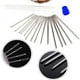 thumbnail image 5 of Moyic Paquete de 18 agujas de coser, juego de agujas para tapicería, costura de punto de cruz, tela artesanal, herramienta de reparación de Artesanía, 5 of 6