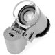 thumbnail image 2 of 50x Portable Pocket Magnifier With Uv And Led Light Mini Lightweight Handheld, 2 of 5