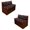 Canadian Flag Maple Leaf, variant on ZUXONGSY Frog Mushroom Print RV Dinette Cushion Covers 4 Pieces Scratch-resistant Camper Seat Covers Set Dinette Booth Elastic RV Couch Cover Loveseat Sofa Chair Cover