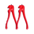 thumbnail image 2 of Clam Pliers For Restaurant & Home Clam Opener Blood Clam Pliers For Restaurant & Home Tool Opening Pliers Shucker With Spring Opener Clam Opener Clams Opener/ Shell Opener Red 2Pcs, 2 of 9