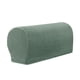 thumbnail image 1 of Xiao Hua Fundas de reposabrazos de elastano para sillones reclinables, sofás y sillones, 2 unidades, color verde A, 1 of 5